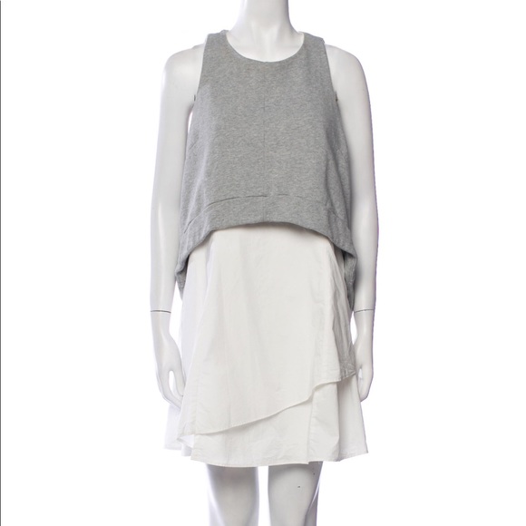 10 Crosby Derek Lam Dresses & Skirts - Derek Lam 10 Crosby dress in white and gray